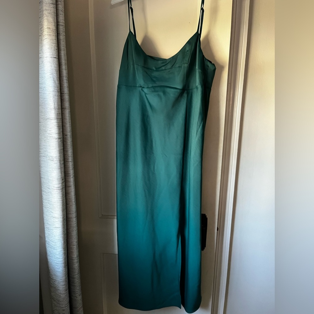 Midnight Green Midi Dress from Target brand “a new day”